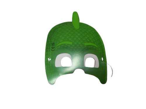 Zöld gekkó papír maszk, álarc - Pizsihősök - PJ Masks - ÚJ
