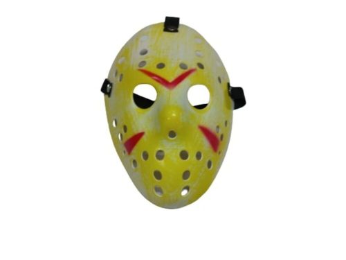 Jason, Péntek 13 maszk, álarc, sárga - ÚJ