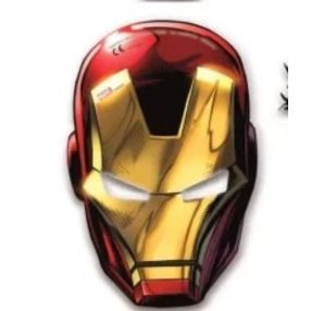   Vasember papír álarc, maszk - Iron Man - Marvel Hősök - ÚJ