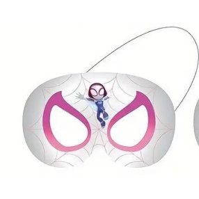 Spidergirl papír maszk, álarc - Spiderman, Pókember - ÚJ