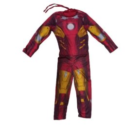 122-128-as piros vasember jelmez - Iron Man - ÚJ
