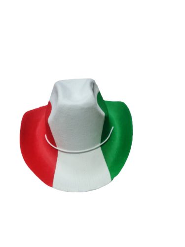 Magyarország szurkolói cowboy kalap, felnőttre vagy nagyobb gyerekre - ÚJ