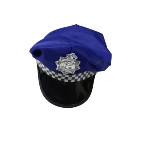 Felnőtt kék rendőrsapka - ÚJ