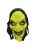 Sárga bibircsókos boszi, banya, boszorkány álarc, maszk - Halloween - ÚJ