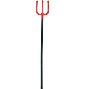   Műanyag vasvilla, ördög jelmezkiegészítő, 116 cm - Halloween - ÚJ