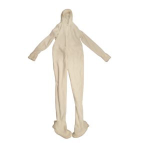 Női S-es fehér szőrmés állatka háziruha, jelmez