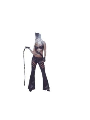 Női S-es lakkbőr jelmezszett - Macskanő - ÚJ 