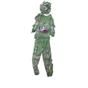   Kamasz méretű zöld zombie jelmez szett, 3 részes - Halloween