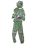 Kamasz méretű zöld zombie jelmez szett, 3 részes - Halloween