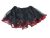 4-6 évesre fekete-piros denevéres jelmezszoknya (hibás)