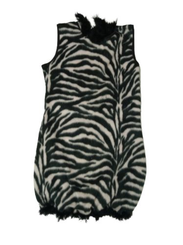 Nagylány vagy női zebra jelmez