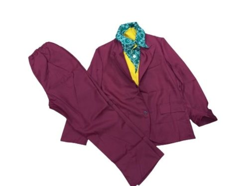 Felnőttre 3 részes bohóc, Joker jelmez (M-es méret) - ÚJ