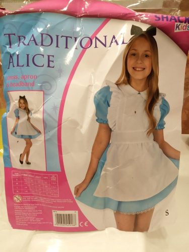 4-6 évesre Alice jelmezruha - Alice Csodaországban - ÚJ