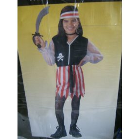 4-6 évesre kalózlány jelmez - ÚJ