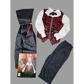 4-6 évesre 3 részes vámpír jelmez - ÚJ