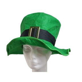 54-56 cm-es  fejre zöld csatos jelmezkalap - ÚJ