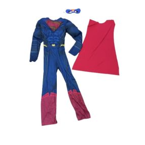   10-12 évesre 3 részes izmosított jelmezruha - Superman - ÚJ