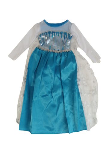 9-12 évesre kék hercegnőruha - Frozen, Jégvarázs - ÚJ