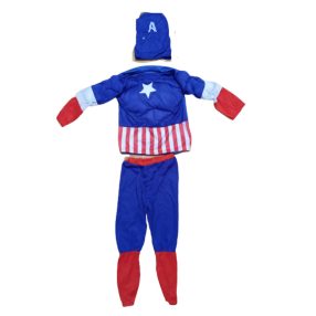   4-6 évesre izmosított Amerika kapitány jelmez - Captain America - ÚJ