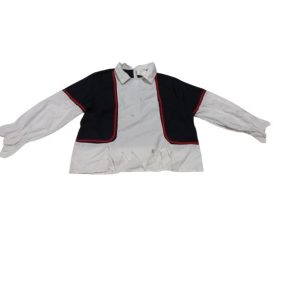 116-os fekete-fehér jelmezfelső (pl. kalóz)