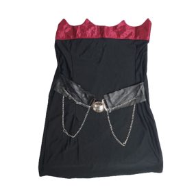 Női fekete vámpír, drakula jelmez