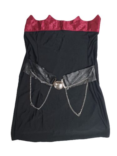 Női fekete vámpír, drakula jelmez