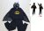 3 részes Batman jelmez 6-7 évesre - ÚJ