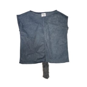   3-9 évesre szürke jelmezfelső farokkal - Charlie Crow - ÚJ