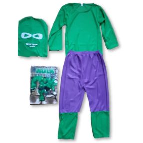 3 részes HULK jelmez 2-3 évesre - ÚJ