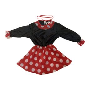 110-es fekete-piros jelmezruha - Minnie Egér