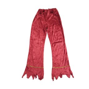 10-12 évesre bordó plüss jelmeznadrág