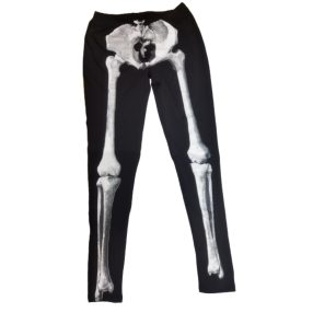   Nagyobb gyerekre vagy felnőttre koponyás jelmeznadrág - ÚJ