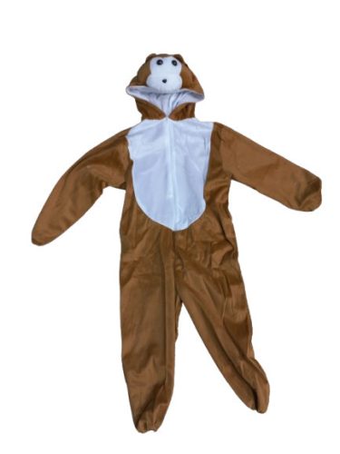 6-7 évesre barna majom jelmez (L) - ÚJ