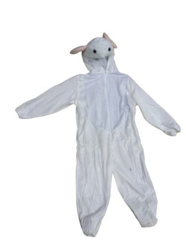 6-7 évesre fehér kos jelmez (L) - ÚJ