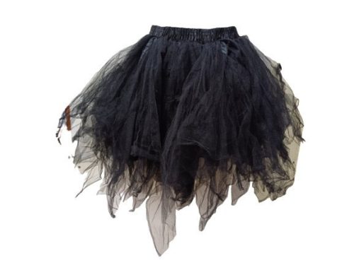 16-18 évesre fekete tüllszoknya - ÚJ