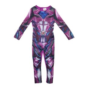 3-4 évesre lila-kék kezeslábas jelmez - Power Rangers