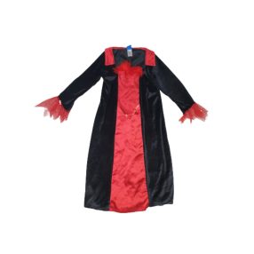 3-4 évesre piros-fekete plüss jelmezruha - Halloween