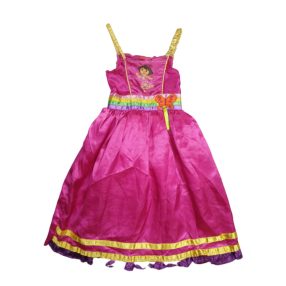   3-4 évesre rózsaszín pántos jelmezruha - Dóra a felfedező