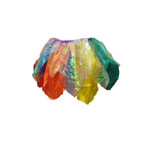 10-12 évesre színes tündér jelmez szoknya - ÚJ