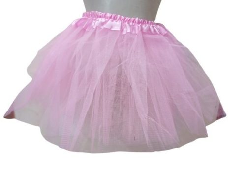 10-12 évesre rózsaszín tüllszoknya - ÚJ