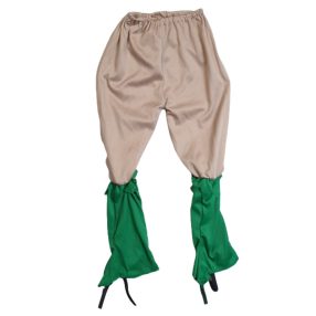 6-7 évesre drapp-zöld jelmeznadrág