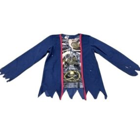 7-8 évesre kék hologramos jelmezfelső - Halloween