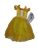 7-8 évesre sárga hercegnőruha, jelmez kiegészítőkkel - Belle - A szépség és a szörnyeteg - ÚJ
