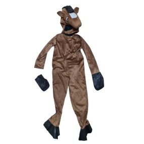 9-11 évesre barna 3 részes ló jelmez (XL) - ÚJ