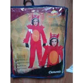   7-9 évesre polár ördög jelmez, háziruhának is jó - ÚJ