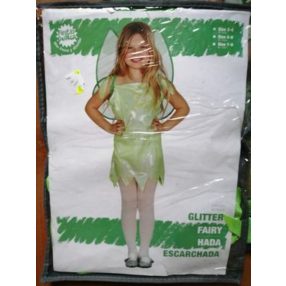 3-4 évesre zöld tündér jelmez szárnnyal - ÚJ