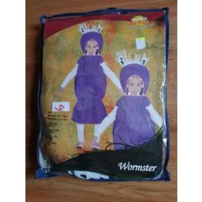 5-6 évesre lila szörny jelmez, vizi állatka - ÚJ