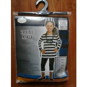 4-6 évesre rablány jelmez szett - ÚJ