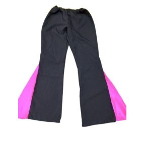 Felnőtt méretű fekete-pink jelmeznadrág 