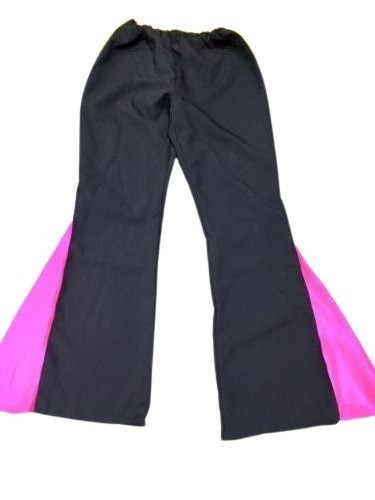 Felnőtt méretű fekete-pink jelmeznadrág 